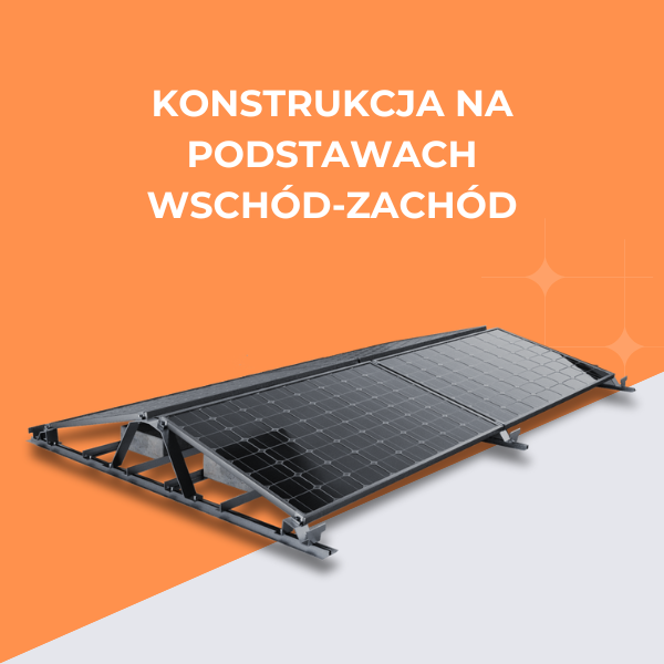 Konstrukcja balastowa pod panele fotowoltaiczne