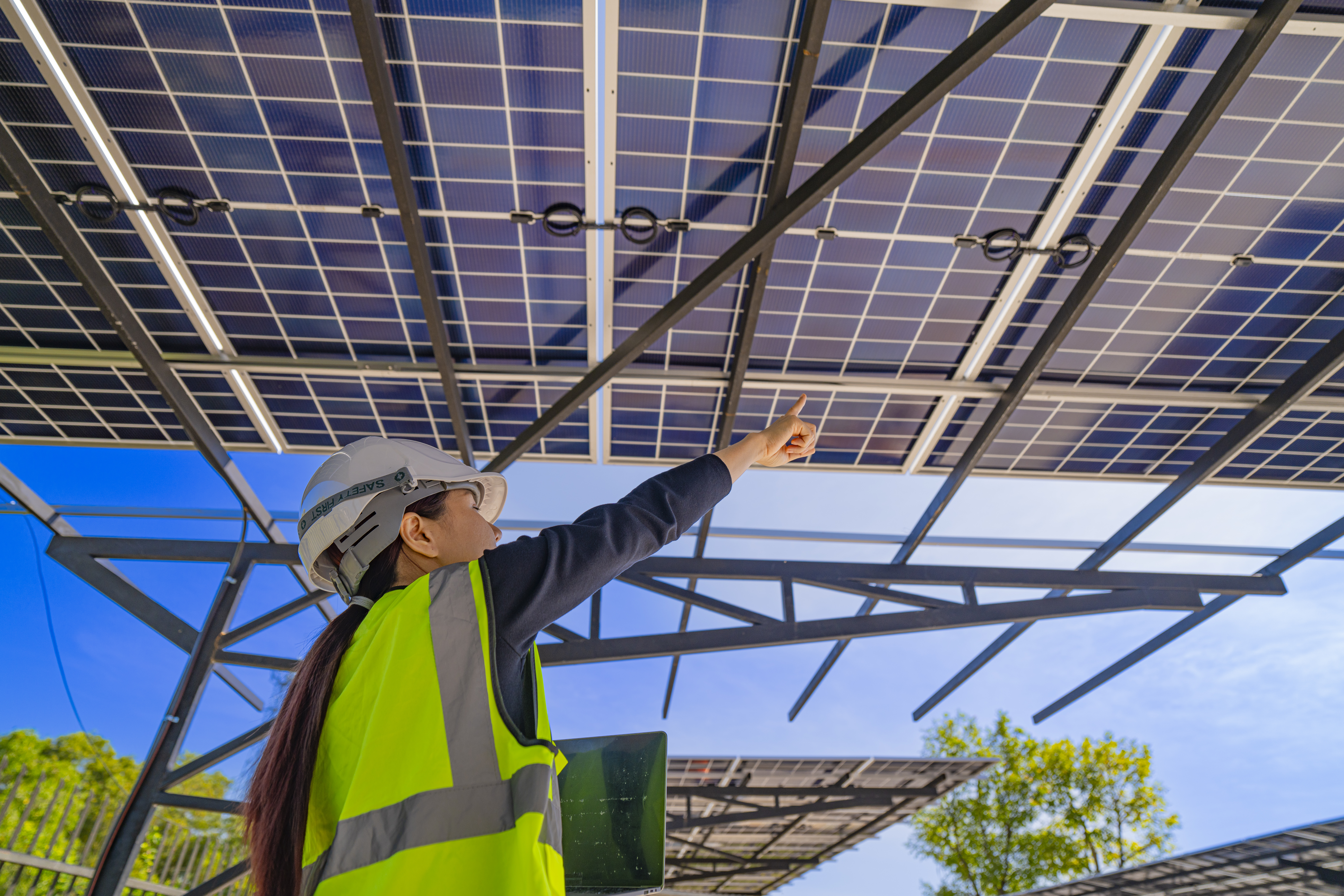 Inspekcja konstrukcji fotowoltaicznej