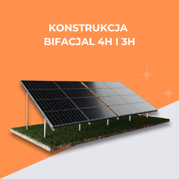 Konstrukcja pod panele bifacjalne